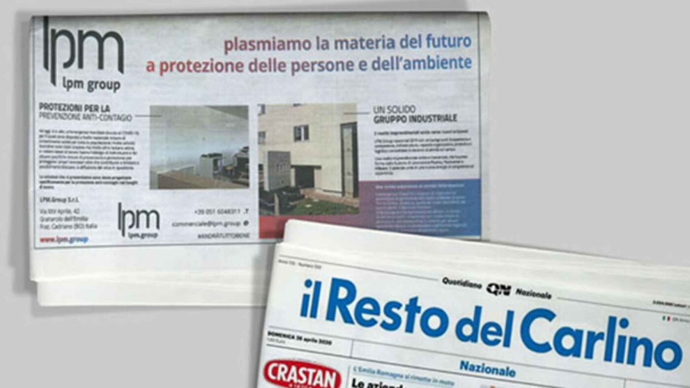 LPM.Group presente su Il Resto del Carlino