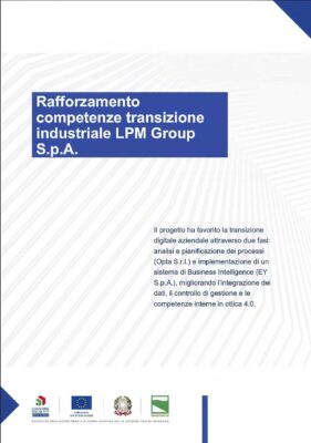 Rafforzamento competenze transizione industriale LPM Group S.p.A.
