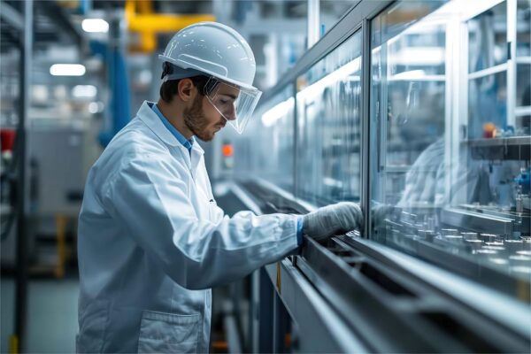 Cabina insonorizzata modulare con operatore