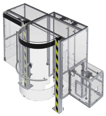 Protezioni bordomacchina su misura e telai modulari