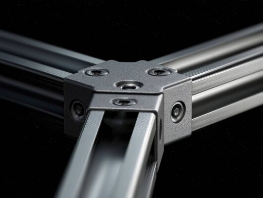 Profili strutturali in alluminio e accessori modulari