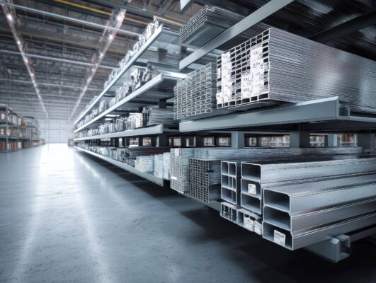 Profili strutturali in alluminio e accessori modulari