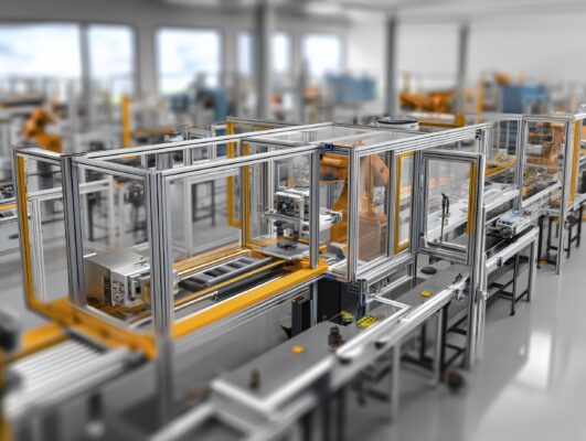 Protezioni bordomacchina su misura e telai modulari