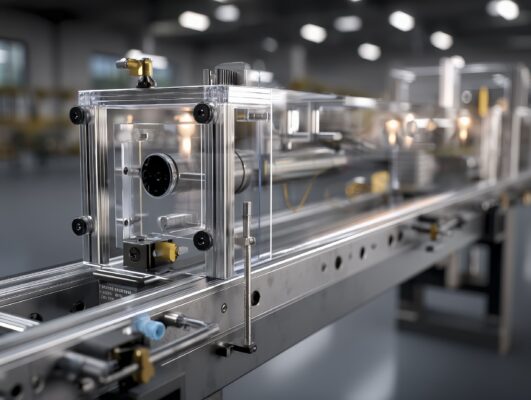 Protezioni bordomacchina su misura e telai modulari