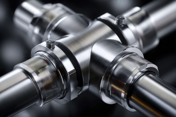 Giunti in alluminio e plastica per profili tubolari LPM