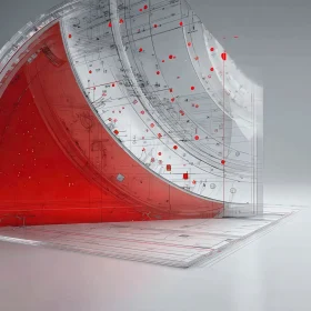 Transition between CAD model and real polycarbonate screen by LPM GROUP